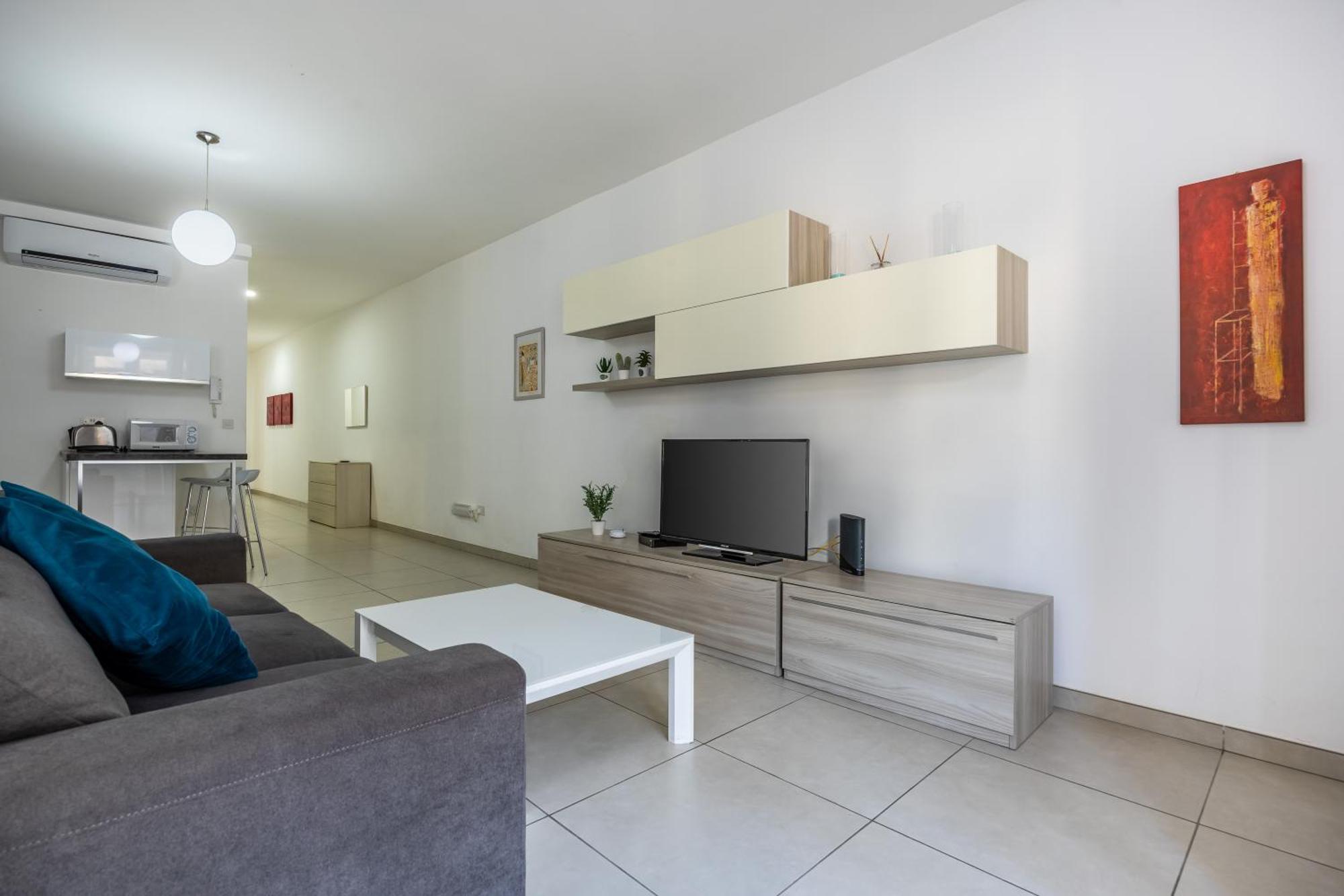 Superb 3Br Apt Close To Seafront Gzira Phòng bức ảnh